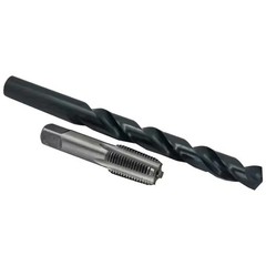 1/4 in. Carbon Steel NPT Pipe Tap and 7/16 in. High Speed Steel Drill Bit Set