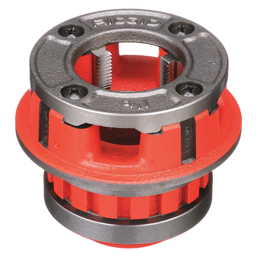 RIDGID 12-R: (NPT) Manual Threader Die Head,NPT,Alloy 4NV28
