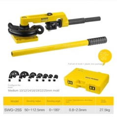 SWG-25S Pipe Bender Manual &rdquo;U&rdquo; Type Pipe Bending Tool Iron/Stainless Steel