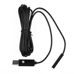 LED Pipe Drain Inspection 7mm Camera Plumbing Waterproof USB Sewer CAM