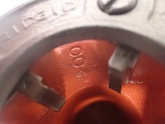 Ridgid 36900 00-R 1&Prime; NPT RH Alloy Steel Manual Pipe Threader Die Head (BN34)