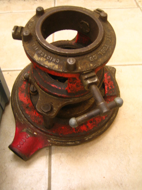 NYE PIPE THREADER HEAD NO 51B 1&rdquo; TO 2&rdquo; SIZE & DIES