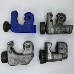 4 Mini Tube Cutters Brasscraft Rigid Superior Tool Craftsman 1/8-7/8 3/16-15/16