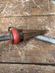 RIDGID No. 2 LONG GRIP RATCHETING REAMER w/Handle