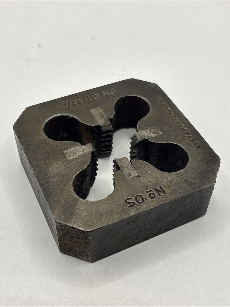 Reed MFG Co. No. OS 9/16-12NC | Threading Die | Made In The USA