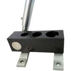 Manual Pipe Notcher Multi-Diameter 3/4&Prime;, 1&Prime;, 1-1/4&Prime; Tube R-shaped Arc Cutter