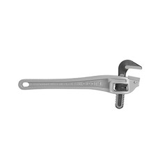 Ridgid 31120 14&Prime; Lightweight Aluminum Offset Pipe Wrench, 2&Prime; Pipe Capacity