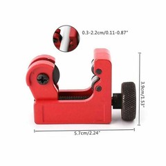 Mini Pipe Tubing Cutter 1/8&Prime; to 5/8&Prime; OD Copper Brass Aluminum Cutting HVAC Plumb