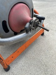 RIDGID K-3800 Drum Drain Cleaning Machine w/ Cables Sewer Snake &ndash; Works Great