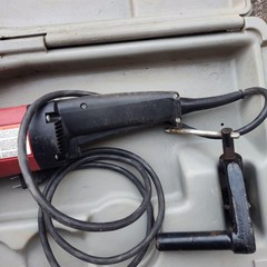 RIDGID 600 115V Electric Pipe Threader Power Drive W/ Clamp Case Germany