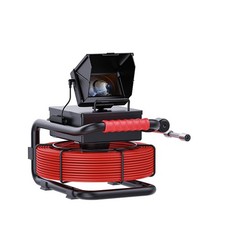 30M Sewer Pipe Inspection Camera 17MM Sewer Pipeline Endoscope 4.3 inch Monitor