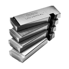 RIDGID 1-2 NPT Alloy Steel Die Set, 11-1/2 TPI, Right‑Hand Threading,