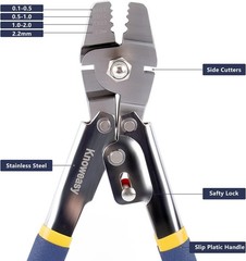 Crimping Tool for Wire Rope &ndash; Swager & Crimper for Fishing Lines and Aluminum Sl