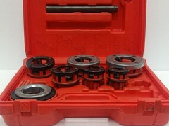 SUPER EGO DIE HEAD SET BSPT/BSP PIPE THREADING DIES&ndash;1/4&Prime; TO 2&Prime;,MADE IN SPAIN