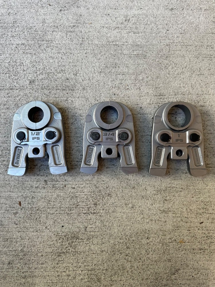 DEWALT Compact IPS BIP MegaPress Gas Press Jaws Kit DCE212K