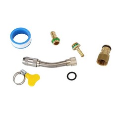 Robust 44 Inch Barb Type Spray Rod Replacement Built in Shut off Valve