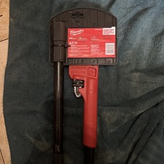 Milwaukee Steel Tool Pipe Pipe Wrench 3/8 to 2-1/2&Prime; 24&Prime; OAL 48-22-7314