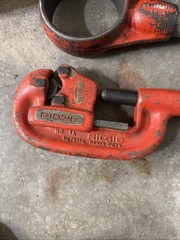RIDGID Set Lot 1/2&rdquo;-1 1/2&rdquo; 12r Threading Threader Die Set Kit 1A Pipe Cutter