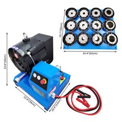 12V Hose Crimping Machine Hose Shrink Machine 0.55&Prime;-2.72&Prime; Hose Crimper 13 Dies