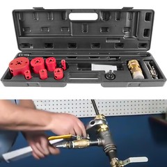 08350 DM3MECH Mechanical Hot Tapping Machine Kit for NPT 300 psi 3/4&rdquo;- 4&rdquo; valves