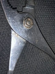 Snap On #47 Vacuum Grip Pliers Chrome small engraving