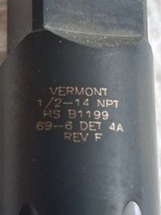 Vermont 1/2 x 14 NPT HS tap