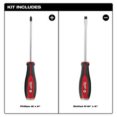 2-3/8 In. Ratcheting PVC Pipe Cutter with 2Pc Screwdriver Set (3-PC)
