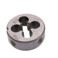 HSS 8mm x 1.25 Metric Die Right Hand Thread M8 x 1.25mm Pitch