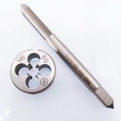 HSS M6 x 1mm Tap and M6 x 1.0mm Die Metric Thread Right Hand