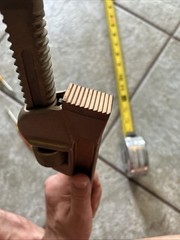 Ampco W-212 Non Sparking Aluminum Bronze Adjustable 14&Prime; Pipe Wrench SPARK PROOF