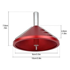 2-in-1 PVC Pipe Chamfer & Deburr Tool Manual Pipe Reamer 0.92&ndash;3.89&Prime;OD CPVC Pipe