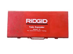 RIDGID 34152 Model S S8 Tube Expander Swaging Kit 3/8 1/2 3/4 1in Tested
