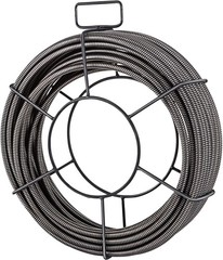 75Ft Drain Cleaning Cable with &ndash; Heavy Duty Sewer Auger Tool