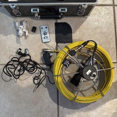 Sewer Pipe Inspection Camera 7&Prime; LCD Boroscope 30 meter Anysun DVR Video