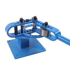 Compact Metal Bender 1-3&Prime; Bench Flat Bar Rod Bending Brake Bender 7 Dies SALE