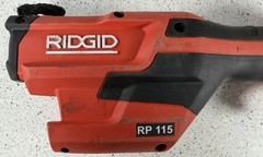 RIDGID RP 115 Mini Press Tool Kit 1/2 in to 3/4 in w Battery N Charger