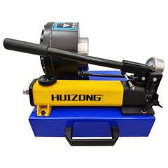 220V Manual High-pressure Pipe Shrinking Machine Mold Pipe Press Hose Crimper 1&Prime;