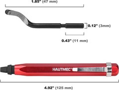 HAUTMEC Copper Tubing Cutter Set 3 PCS Copper Pipe Cutter Tool, In Portable Stor
