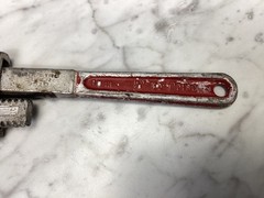 Vintage MAESTRO SUPER 3510 10&Prime; Straight Pipe Wrench &ndash; Forged Steel USA Made