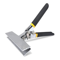 Sheet Metal Hand Seamer 6 Inch Straight Jaw Bender Tool Flattening Non-Slip