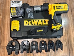 DEWALT DCE2002k CORDLESS 20V PRESS TOOL KIT 1/2&rdquo;-2&rdquo; BIP Kit Brand New