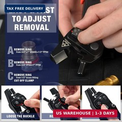 iCrimp PEX Removal Tool for F2098 Stainless Steel Clamps & F1807 Copper Rings, P