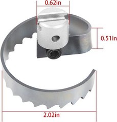63025 T-209 2&Prime; Spiral Cutter for Ridgid K-400 K-3800 Drum Machine C-4 C-6 C-7