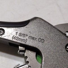Hilmor Ratchet Pipe Cutter 1 5/8 in (42mm) Max OD Up to 1 5/8 in
