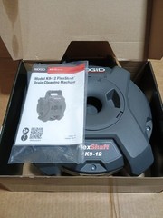 RIDGID K9-12 FlexShaft Wall-to-Wall Drain Cleaner, 1/4 in. x 30 ft. &ndash; New!