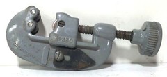 Ridgid No. 457 45 Tube Flaring Tool, No. 350 Pipe Cutter, No. 1010 Basin Wrench