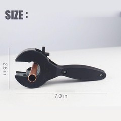 Ratcheting Tubing Cutter, Tubing Cutter 1/4&Prime; To 7/8&Prime;, 2 in 1 Close Quarters T&hellip;