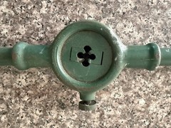Vintage Adjustable Die Stock Threading Tool Handle Machinist Pipe Tool
