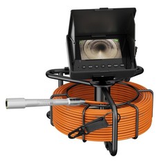 10M Sewer Pipe Inspection Camera, 23mm Drain Sewer Pipeline Industrial Endoscope