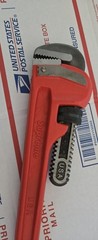 Supreme Ridgid Pipe Wrench Red OS F/W 20